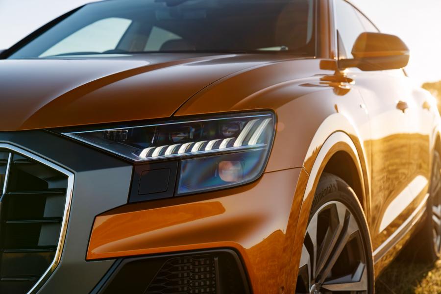 Детали экстерьера Audi Q8 55 TFSI Quattro S-Line 2018 года  (AU) (фото 9 из 40)